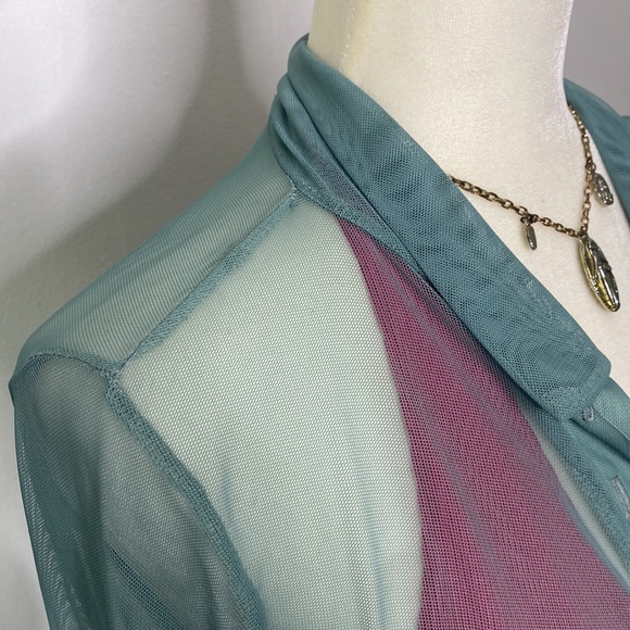 Green mesh dress - Picture 11 of 14